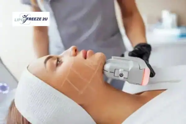 image of HIFU Colchester treatment in progress.