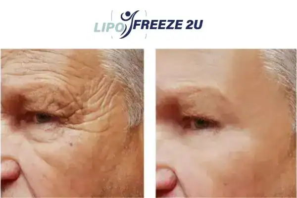 Mens before and after Morpheus 8 Colchester results.