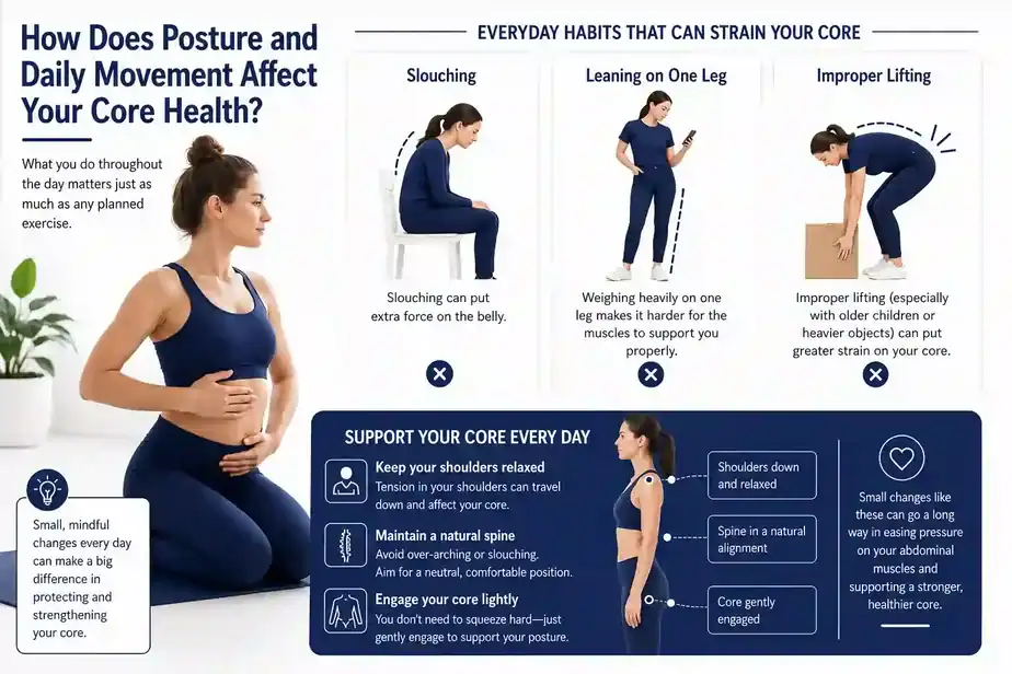 How Does Posture and Daily Movement Affect Your Core Health Colchester?