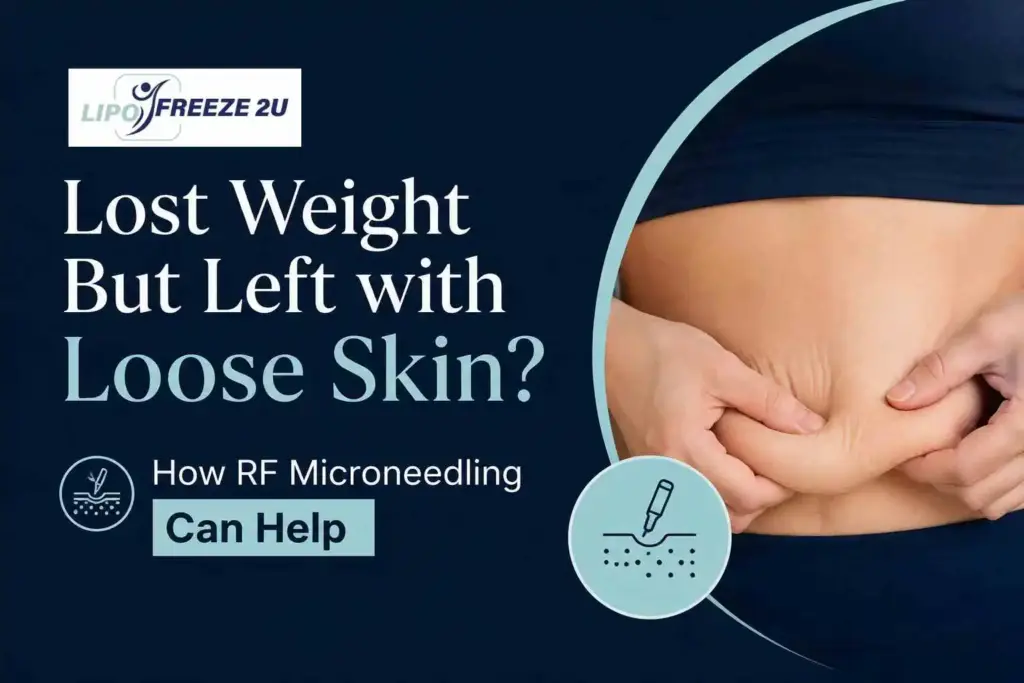 Lost Weight But Left with Loose Skin? How RF Microneedling Can Help