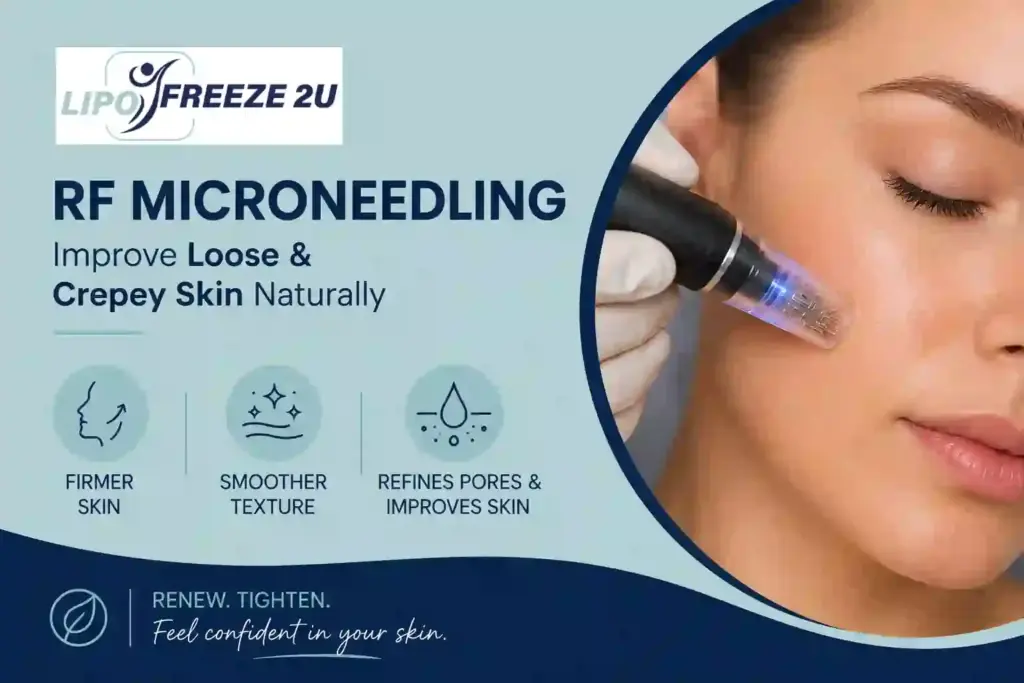 Can RF Microneedling Help Improve Loose and Crepey Skin Colchester?